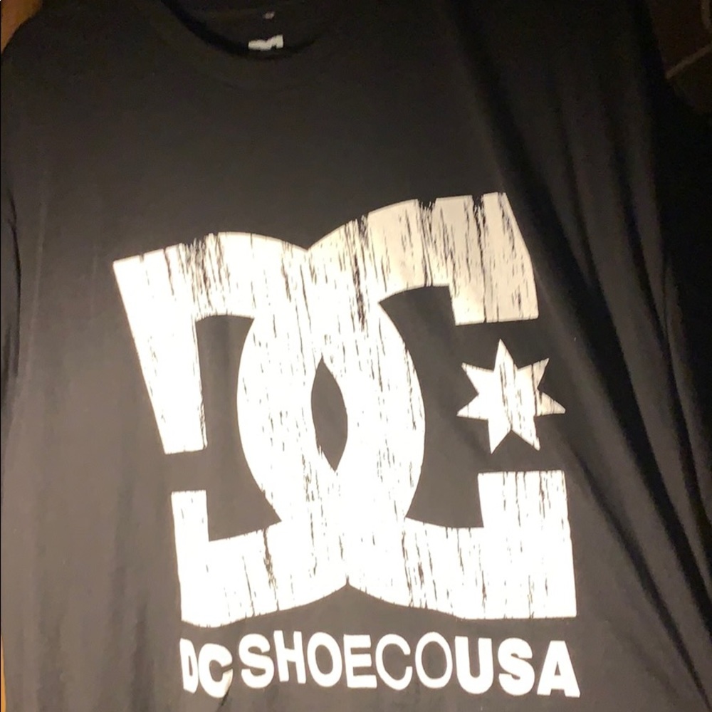 Vintage DC black T-shirt hundred percent cotton